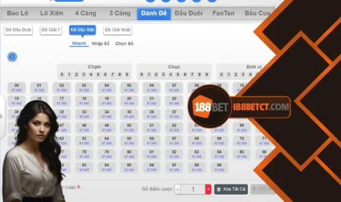 Chơi đề đặc biệt 188Bet siêu dễ anh em chớ nên bỏ qua